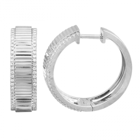 FLUTED DIAMOND HUGGIES