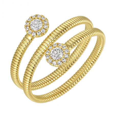 ROUND WRAP OMEGA RING