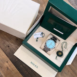 ROLEX OYSTER PERPETUAL TIFFANY DIAL 41MM