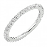 THIN PAVE DIAMOND ETERNITY RING