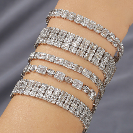 6.75 CT DIAMOND ILLUSION BRACELET