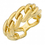 GOLD LINK RING