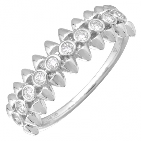 DIAMOND SPIKE RING