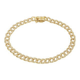 DIAMOND CUBAN LINK BRACELET
