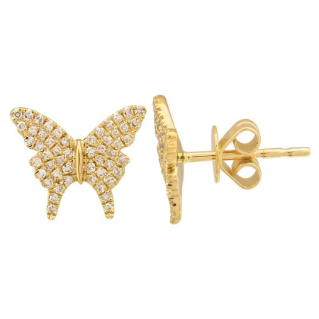 BUTTERFLY STUDS