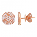 DIAMOND CIRCLE STUDS