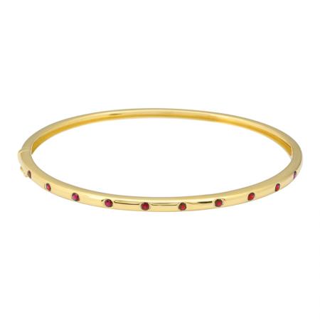 RUBY INLAY BANGLE