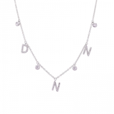 CUSTOM NAME DIAMOND NECKLACE