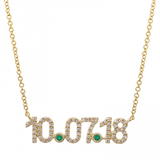 CUSTOM NAME DIAMOND NECKLACE