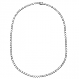10 CT NATURAL DIAMOND TENNIS NECKLACE