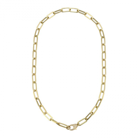 DIAMOND LOBSTER LINK NECKLACE