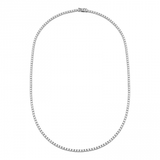 2.40 CT NATURAL DIAMOND TENNIS NECKLACE