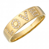 CUSTOM GOLD AND DIAMOND BAND