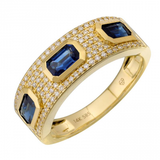 TRIPLE SAPPHIRE RING