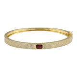 RUBY DIAMOND BANGLE