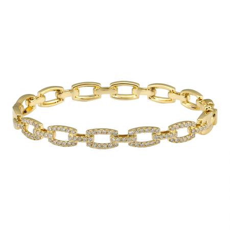 DIAMOND LINK BANGLE