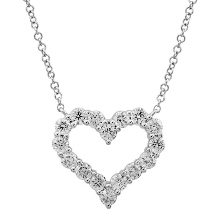 DIAMOND HEART NECKLACE