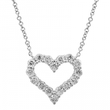 DIAMOND HEART NECKLACE