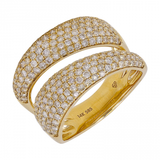 ASSYMETRICAL DIAMOND RING