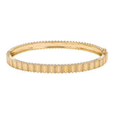 FLUTED DIAMOND BANGLE