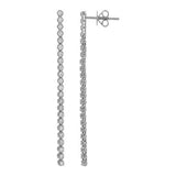 DIAMOND TENNIS EARRINGS