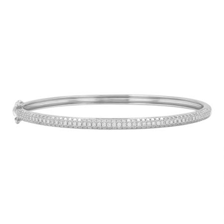 MEDIUM PAVE BANGLE