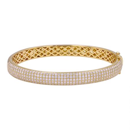 THICK PAVE BANGLE