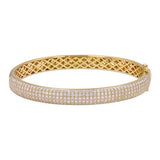 THICK PAVE BANGLE