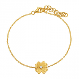 FLUTED FLOWER BRACELET