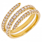 DIAMOND WRAP RING