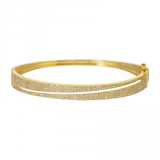 DIAMOND TRIANGLE WRAP BANGLE