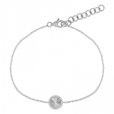 FLUTED CIRCLE BRACELET
