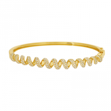 DIAMOND SPIRAL BANGLE