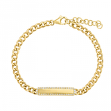 ENGRAVABLE ID CUBAN LINK BRACELET
