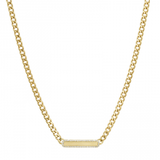 ID TAG CUBAN LINK NECKLACE