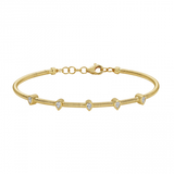 OMEGA CHAIN DIAMOND BANGLE