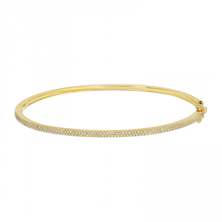 THIN PAVE BANGLE