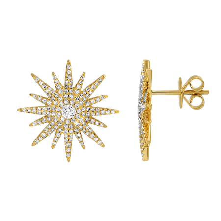 DIAMOND STARBURST STUDS
