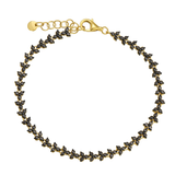 BLACK DIAMOND TRIO BRACELET
