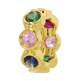 RAINBOW BEZEL RONDELLE