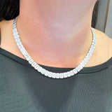 LAB DIAMOND TENNIS NECKLACE