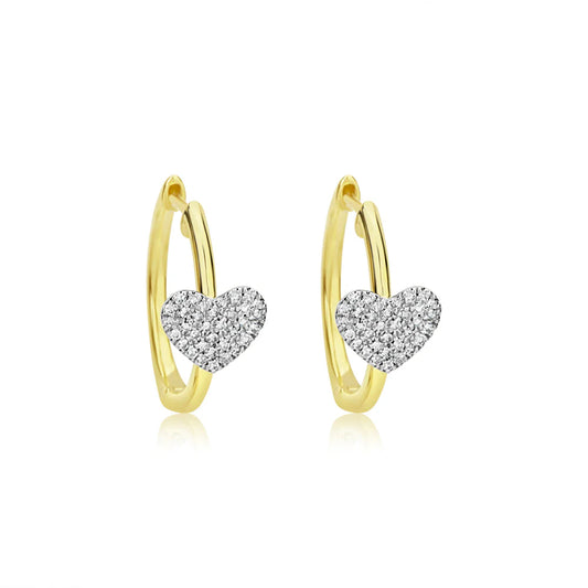 DIAMOND HEART HOOPS