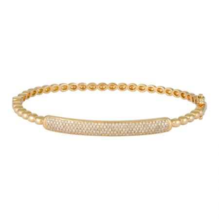 DIAMOND BAR BANGLE