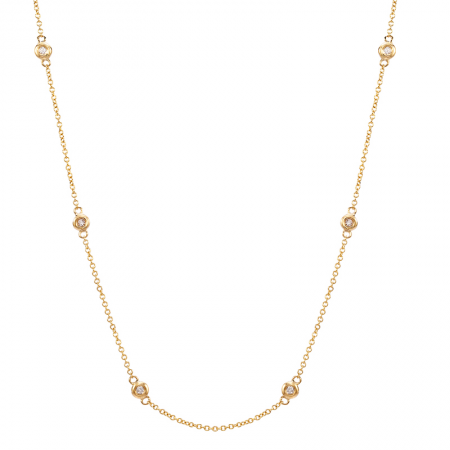 DIAMONDS BY THE YARD NECKLACE