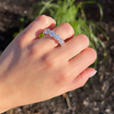 LAB GROWN ROUND DIAMOND ETERNITY BAND