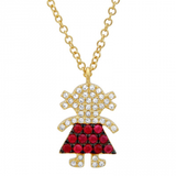RUBY GIRL NECKLACE