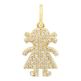 DIAMOND GIRL CHARM