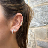 FLUTED DIAMOND HUGGIES
