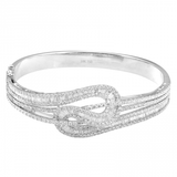 BAGUETTE INFINITY BANGLE