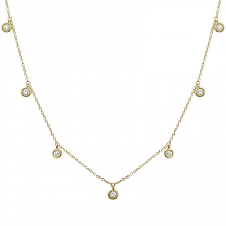7 STATION DIAMOND NECKLACE